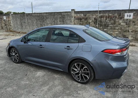 2022 Toyota Corolla Se из США, поврежденный, VIN 5YFS4MCE4NP121302